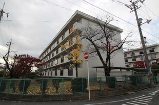 枚方市東山住宅七棟（４０６）の物件外観写真